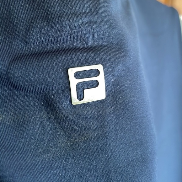 FILA Performance Top Navy Blue, Ruffle Bottom, size M - Picture 4 of 7